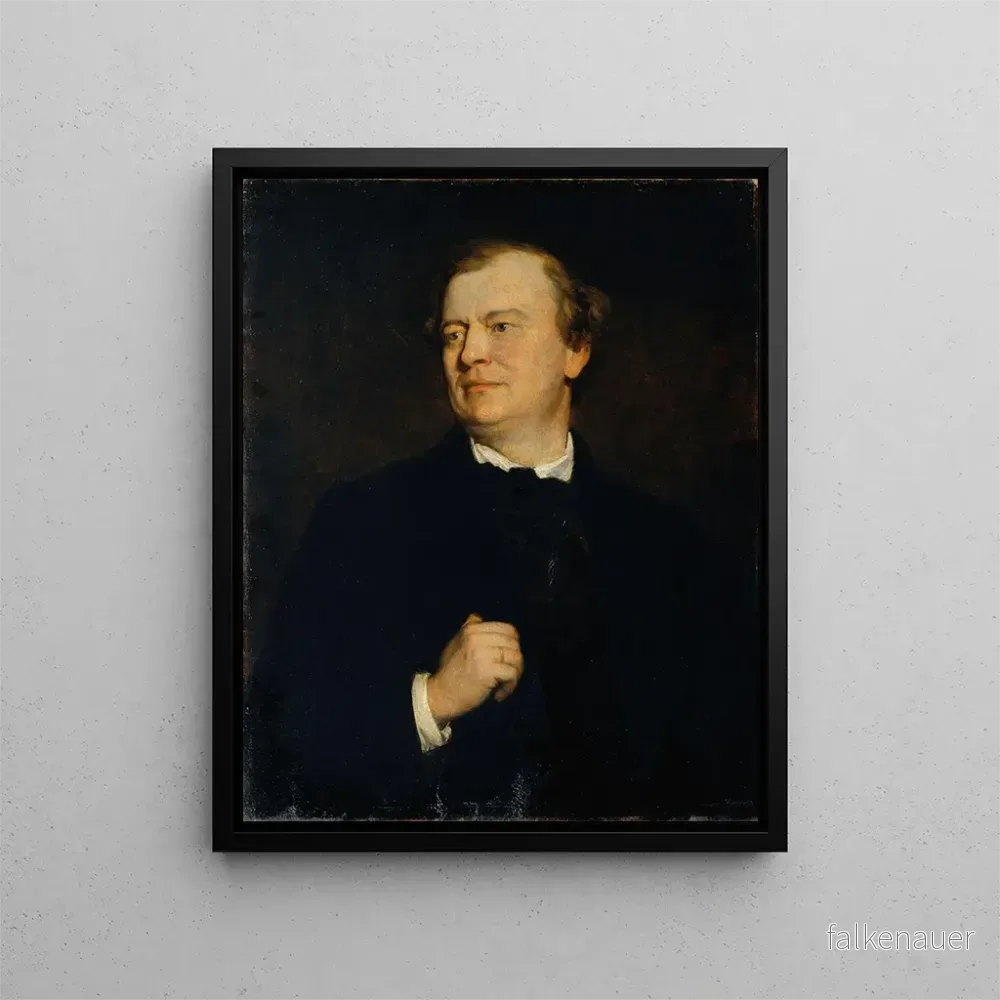 Målning av skådespelaren Julius Findeisen - August Georg Mayer