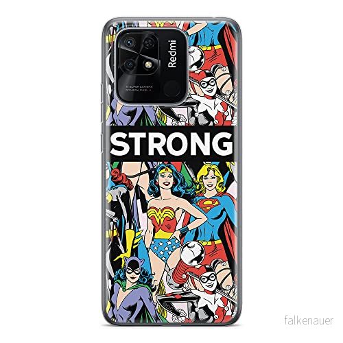 ERT GROUP mobiltelefonfodral för Xiaomi REDMI 10C originalt och officiellt licensierat DC mönster Super Girls 003 optimalt anpassad till formen på mobiltelefonen, fodral tillverkad av TPU plast 5905511536732