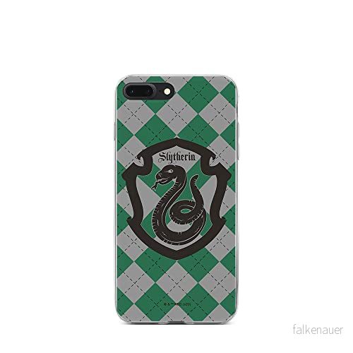 ERT GROUP mobiltelefonfodral för Apple Iphone 7 PLUS/ 8 PLUS originalt och officiellt licensierat Harry Potter mönster 002 Vit anpassad till formen på mobiltelefonen, fodral tillverkad av TPU plast 5903932100976
