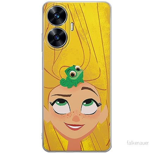 ERT GROUP mobiltelefonfodral för Realme C55 originalt och officiellt licensierat Disney mönster Rapunzel & Pascal 001 optimalt anpassad till formen på mobiltelefonen, fodral tillverkad av TPU plast 5905511859053
