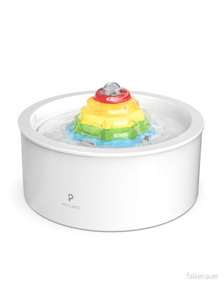 Pet Libro RAINBOW WATER FOUNTAIN UK&EU ADAPTER 619988626715