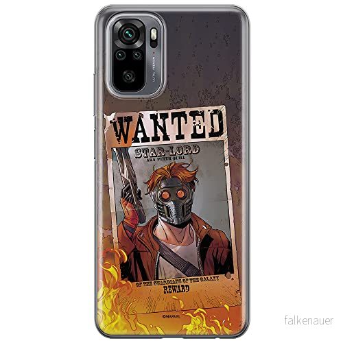 ERT GROUP mobiltelefonfodral för Xiaomi REDMI NOTE 10/ 10S originalt och officiellt licensierat Marvel mönster Star Lord 001 anpassad till formen på mobiltelefonen, fodral tillverkad av TPU plast 5903537184265