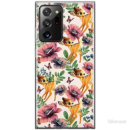 ERT GROUP mobiltelefonfodral för Samsung GALAXY NOTE 20 ULTRA originalt och officiellt licensierat Disney mönster Bambi 015 anpassad till formen på mobiltelefonen, fodral tillverkad av TPU plast 5904805373206