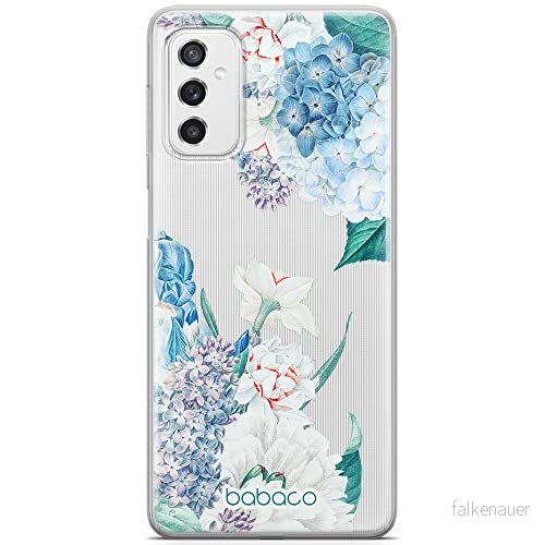 ERT GROUP mobiltelefonfodral för Samsung M52 5G originalt och officiellt licensierat Babaco mönster Flowers 027 optimalt anpassad till formen på mobiltelefonen, gedeeltelijk transparant 5905131265319