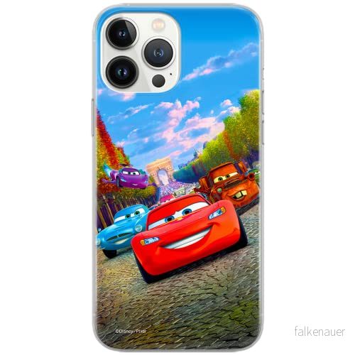 ERT GROUP mobiltelefonfodral för Xiaomi REDMI NOTE 9 originalt och officiellt licensierat Disney mönster Cars 001 optimalt anpassad till formen på mobiltelefonen, fodral tillverkad av TPU plast 5903040324516