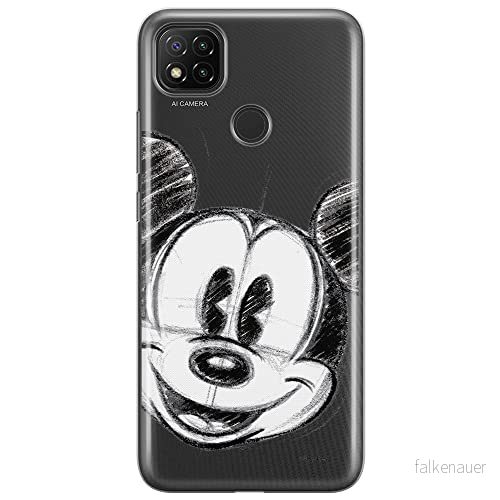 ERT GROUP mobiltelefonfodral för Xiaomi REDMI 9C originalt och officiellt licensierat Disney mönster Mickey 004 optimalt anpassad till formen på mobiltelefonen, gedeeltelijk transparant 5903040274606