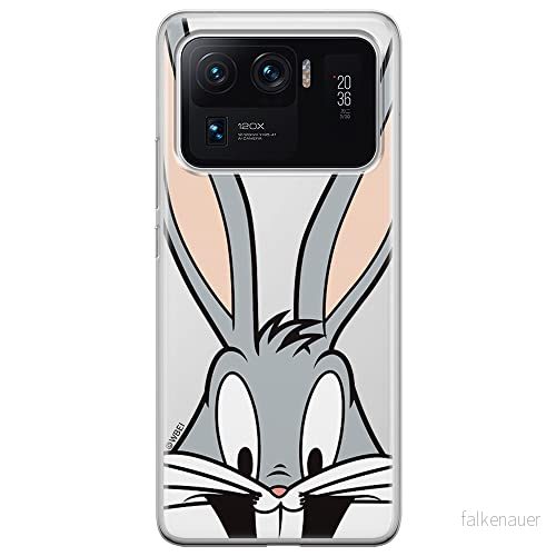 ERT GROUP mobiltelefonfodral för Xiaomi MI 11 ULTRA originalt och officiellt licensierat Looney Tunes mönster Bugs 001 optimalt anpassad till formen på mobiltelefonen, gedeeltelijk transparant 5903932712759