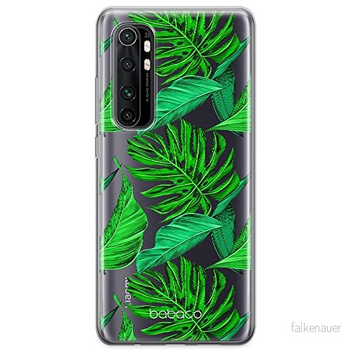 ERT GROUP mobiltelefonfodral för Xiaomi MI NOTE 10 Lite originalt och officiellt licensierat Babaco mönster Plants 006 optimalt anpassad till formen på mobiltelefonen, gedeeltelijk transparant 5903537936147