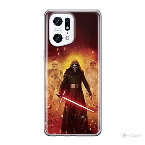 ERT GROUP mobiltelefonfodral för Oppo FIND X5 PRO originalt och officiellt licensierat Star Wars mönster Kylo Ren 001 optimalt anpassad till formen på mobiltelefonen, fodral tillverkad av TPU plast 5905511408732