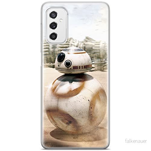 ERT GROUP mobiltelefonfodral för Samsung M52 5G originalt och officiellt licensierat Star Wars mönster BB 8 001 optimalt anpassad till formen på mobiltelefonen, fodral tillverkad av TPU plast 5904805491177