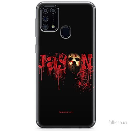 ERT GROUP mobiltelefonfodral för Samsung M31 originalt och officiellt licensierat Horror mönster Friday the 13th 001 optimalt anpassad till formen på mobiltelefonen, fodral tillverkad av TPU plast 5905511095666