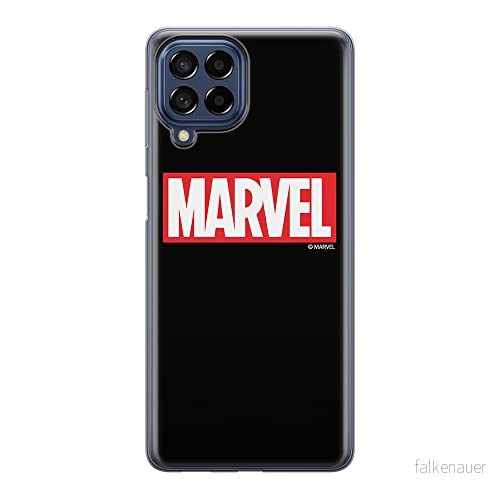 ERT GROUP mobiltelefonfodral för Samsung M53 5G originalt och officiellt licensierat Marvel mönster 002 optimalt anpassad till formen på mobiltelefonen, fodral tillverkad av TPU plast 5905511382087