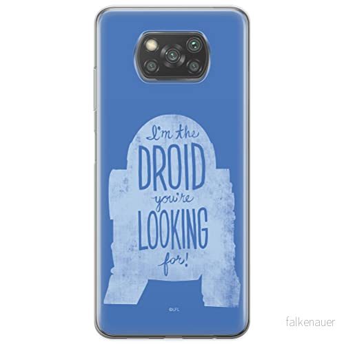 ERT GROUP mobiltelefonfodral för Xiaomi POCOPHONE X3 originalt och officiellt licensierat Star Wars mönster R2D2 006 optimalt anpassad till formen på mobiltelefonen, fodral tillverkad av TPU plast 5903537128832