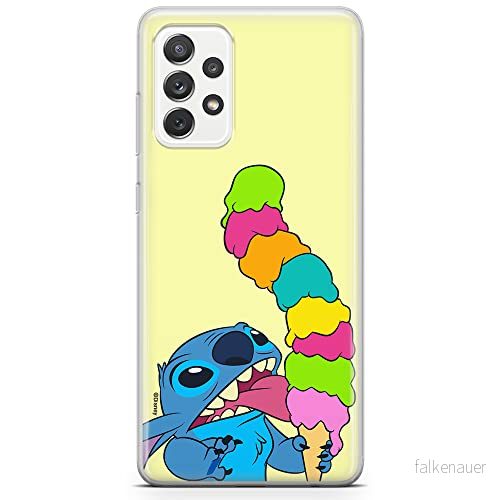 ERT GROUP mobiltelefonfodral för Samsung A73 5G originalt och officiellt licensierat Disney mönster Stitch 015 optimalt anpassad till formen på mobiltelefonen, fodral tillverkad av TPU plast 5905131211361