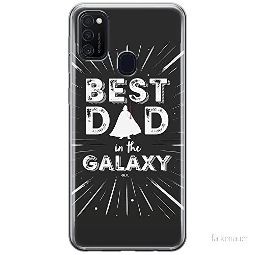 ERT GROUP mobiltelefonfodral för Samsung M21 originalt och officiellt licensierat Star Wars mönster Darth Vader 005 optimalt anpassad till formen på mobiltelefonen, fodral tillverkad av TPU plast 5903537838359
