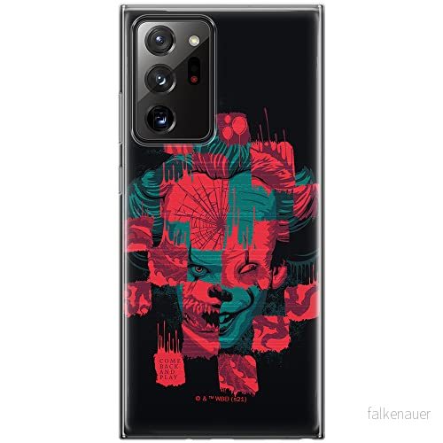 ERT GROUP mobiltelefonfodral för Samsung GALAXY NOTE 20 ULTRA originalt och officiellt licensierat Horror mönster It 013 optimalt anpassad till formen på mobiltelefonen, fodral tillverkad av TPU plast 5905131982476