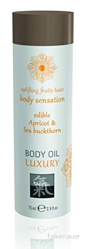 Luxury Edible Body Oil aprikos och havtorn 4042342004816