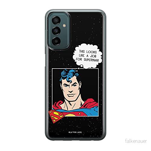 ERT GROUP mobiltelefonfodral för Samsung M13 4G/M23 5G/F23 originalt och officiellt licensierat DC mönster Superman 037 optimalt anpassad till formen på mobiltelefonen, fodral tillverkad av TPU plast 5905511372361