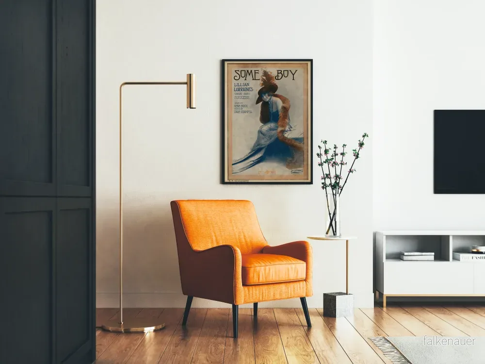 Vintageposter Some Boy - Elegant retro väggdekoration - Bild 2