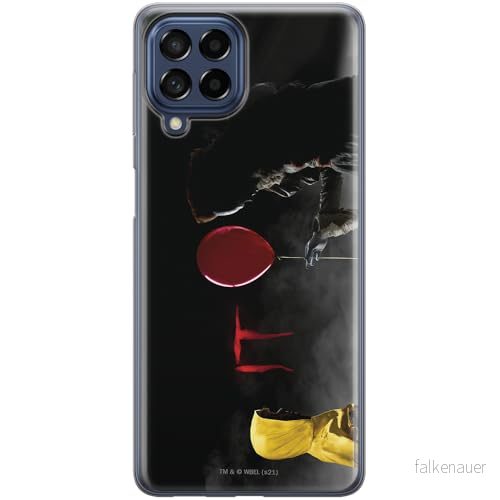 ERT GROUP mobiltelefonfodral för Samsung M53 5G originalt och officiellt licensierat Horror mönster It 008 optimalt anpassad till formen på mobiltelefonen, fodral tillverkad av TPU plast 5905511388379