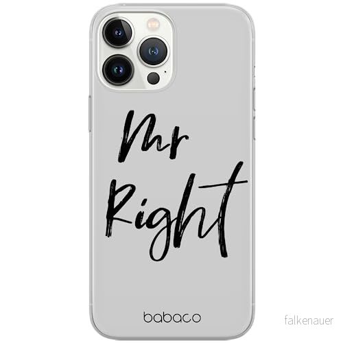 ERT GROUP mobiltelefonfodral för Apple Iphone 13 PRO originalt och officiellt licensierat Babaco mönster Mr Right 001 optimalt anpassad till formen på mobiltelefonen, fodral tillverkad av TPU plast 5904805052477