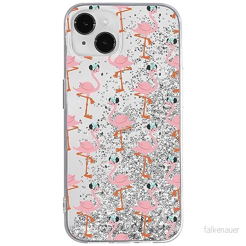 ERT GROUP mobiltelefonfodral för Apple Iphone 14 PLUS originalt och officiellt licensierat Disney mönster Minnie 032 optimalt anpassad till formen på mobiltelefonen, med glitter overflow effekt 5905511601119