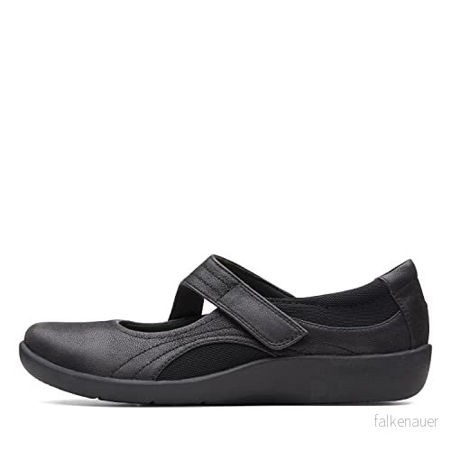 Clarks Dam Sillian Bella Mary Jane sko, svart 38.5 EU Weit 889305462375