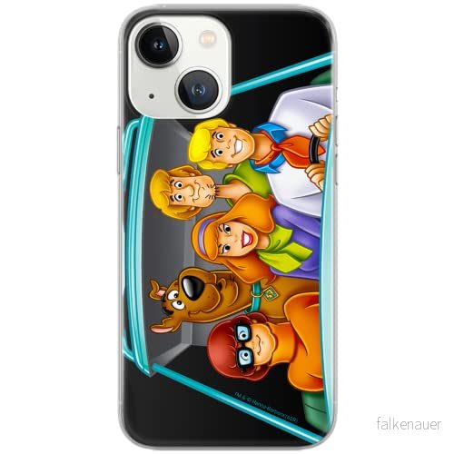 ERT GROUP mobiltelefonfodral för Iphone 13 MINI originalt och officiellt licensierat Scooby Doo mönster 016 Vit optimalt anpassad, fodral tillverkad av TPU plast 5903932924084