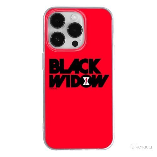 ERT GROUP mobiltelefonfodral för Apple Iphone 14 PRO MAX originalt och officiellt licensierat Marvel mönster Black Widow 010 anpassad till formen på mobiltelefonen, fodral tillverkad av TPU plast 5905131929181