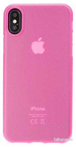 Aiino aiiphxcv fodral för iPhone X, Z3RO Ultra smal, Rosa 8054619883808