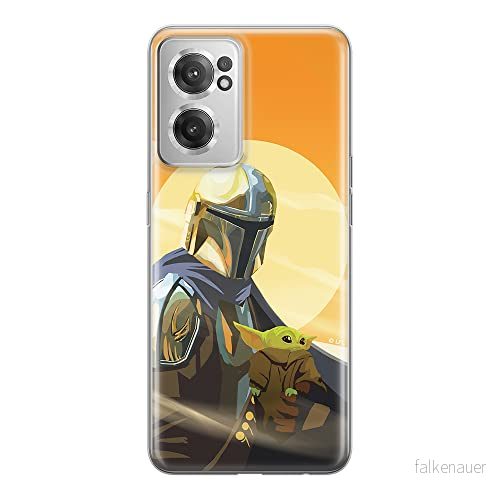 ERT GROUP mobiltelefonfodral för Oneplus NORD CE 2 originalt och officiellt licensierat Star Wars mönster Baby Yoda 020 optimalt anpassad till formen på mobiltelefonen, fodral tillverkad av TPU plast 5905511290283