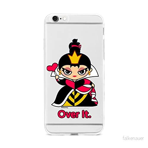 ERT GROUP mobiltelefonfodral för Iphone 6 PLUS originalt och officiellt licensierat Disney mönster Queen of Hearts 001 optimalt anpassad till formen på mobiltelefonen, gedeeltelijk transparant 5905131423832