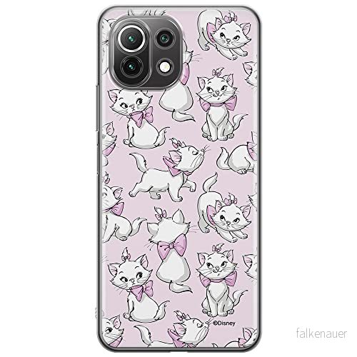 ERT GROUP mobiltelefonfodral för Xiaomi 11 LITE 4G/5G originalt och officiellt licensierat Disney mönster Marie 003, fodral tillverkad av TPU plast 5903932698114