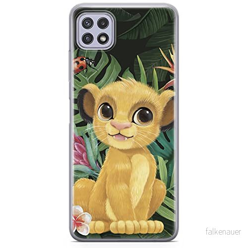 ERT GROUP mobiltelefonfodral för Samsung A22 5G originalt och officiellt licensierat Disney mönster Simba & Friends 004 optimalt anpassad till formen på mobiltelefonen, fodral tillverkad av TPU plast 5903932825213