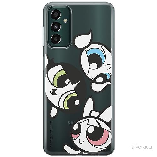 ERT GROUP mobiltelefonfodral för Samsung M13 4G/ M23 5G/ F23 originalt och officiellt licensierat The Powerpuff Girls mönster 014, gedeeltelijk transparant 5905511963392