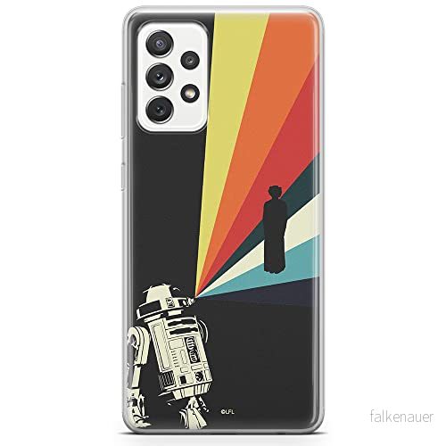 ERT GROUP mobiltelefonfodral för Samsung A73 5G originalt och officiellt licensierat Star Wars mönster R2D2 003 optimalt anpassad till formen på mobiltelefonen, fodral tillverkad av TPU plast 5904805517129
