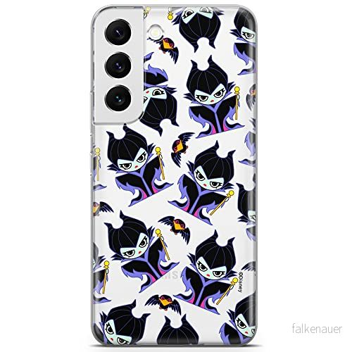 ERT GROUP mobiltelefonfodral för Samsung S22 PLUS originalt och officiellt licensierat Disney mönster Maleficent 004 optimalt anpassad till formen på mobiltelefonen, gedeeltelijk transparant 5905131485373
