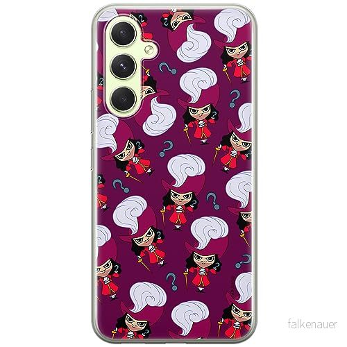 ERT GROUP mobiltelefonfodral för Samsung A54 5G originalt och officiellt licensierat Disney mönster James Hook 002 optimalt anpassad till formen på mobiltelefonen, fodral tillverkad av TPU plast 5905511809409
