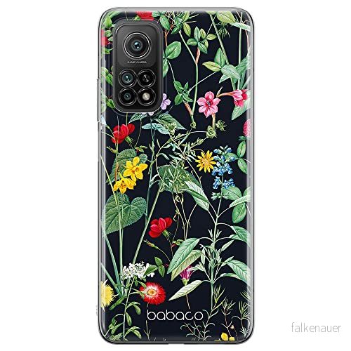 ERT GROUP mobiltelefonfodral för Xiaomi MI 10T 5G / PRO originalt och officiellt licensierat Babaco mönster Flowers 041 anpassad till formen på mobiltelefonen, fodral tillverkad av TPU plast 5905131313140