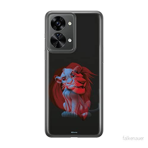 ERT GROUP mobiltelefonfodral för Oneplus NORD 2T 5G originalt och officiellt licensierat Disney mönster Simba & Friends 001 anpassad till formen på mobiltelefonen, fodral tillverkad av TPU plast 5905511279042