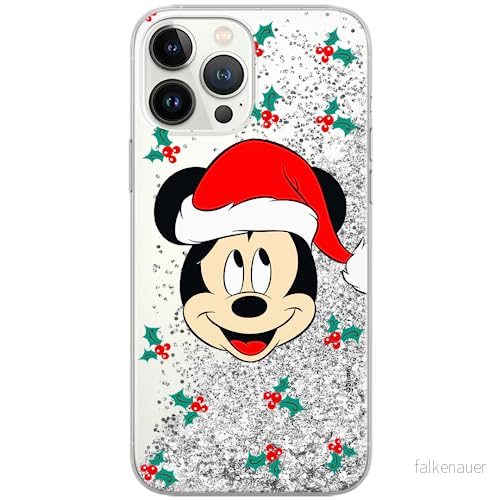 ERT GROUP mobiltelefonfodral för Apple Iphone 14 originalt och officiellt licensierat Disney mönster Mickey 040 optimalt anpassad till formen på mobiltelefonen, med glitter overflow effekt 5905511598754
