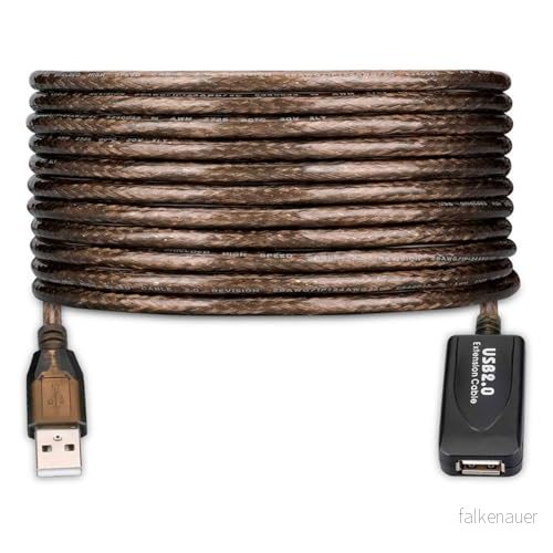Ewent 15 meter USB förstärkarkabel A/M A/F 2.0 EW1022 8052101431438