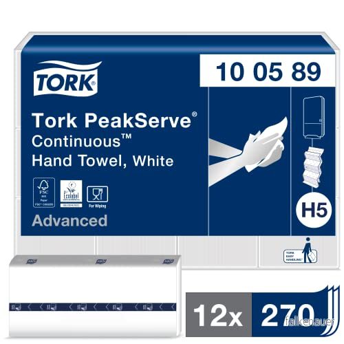 Tork Pappershandduk PeakServe Continuous Advanced 3240/fp 7322540885583 Tork Pappershandduk PeakServe Continuous Advanced 3240/fp 7322540885583