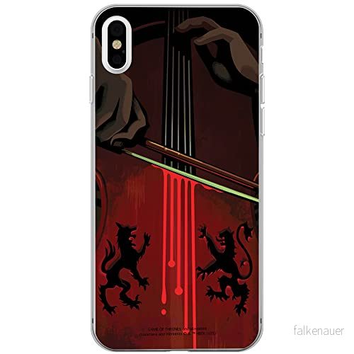 ERT GROUP mobiltelefonfodral för Apple Iphone XS Max originalt och officiellt licensierat Game od Thrones mönster of 005, fodral tillverkad av TPU plast 5903932668445