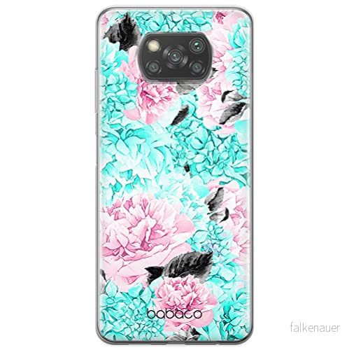 ERT GROUP mobiltelefonfodral för Xiaomi POCOPHONE X3 originalt och officiellt licensierat Babaco mönster Flowers 003 optimalt anpassad till formen på mobiltelefonen, fodral tillverkad av TPU plast 5904805379758