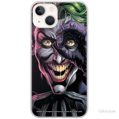 ERT GROUP mobiltelefonfodral för Iphone 13 MINI originalt och officiellt licensierat DC mönster Joker 024 optimalt anpassad till formen på mobiltelefonen, fodral tillverkad av TPU plast 5905795057794
