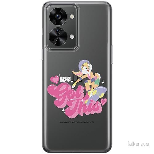 ERT GROUP mobiltelefonfodral för OnePlus NORD 2T 5G originalt och officiellt licensierat Looney Tunes mönster Lola 004 optimalt anpassad till formen på mobiltelefonen, gedeeltelijk transparant 5905795065690