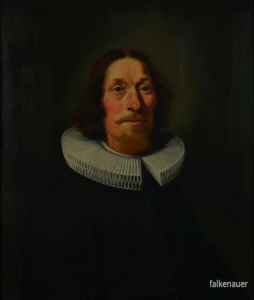 Målning Portrait av en okänd man - Petrus Schotanus Sterringa | Konsttryck - Bild 2