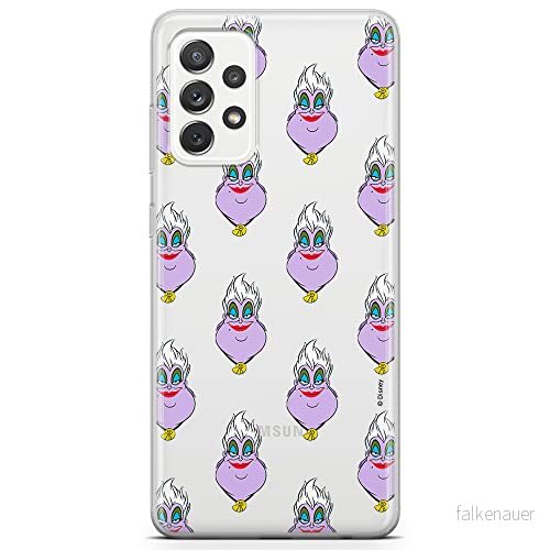 ERT GROUP mobiltelefonfodral för Samsung A72 5G originalt och officiellt licensierat Disney mönster Ursula 003 optimalt anpassad till formen på mobiltelefonen, gedeeltelijk transparant 5903040074930