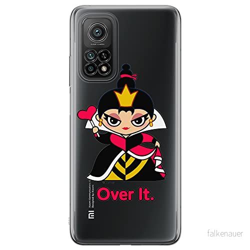 ERT GROUP mobiltelefonfodral för Huawei P20 originalt och officiellt licensierat Disney mönster Queen of Hearts 001 Vit optimalt anpassad till formen på mobiltelefonen, gedeeltelijk transparant 5905131424068